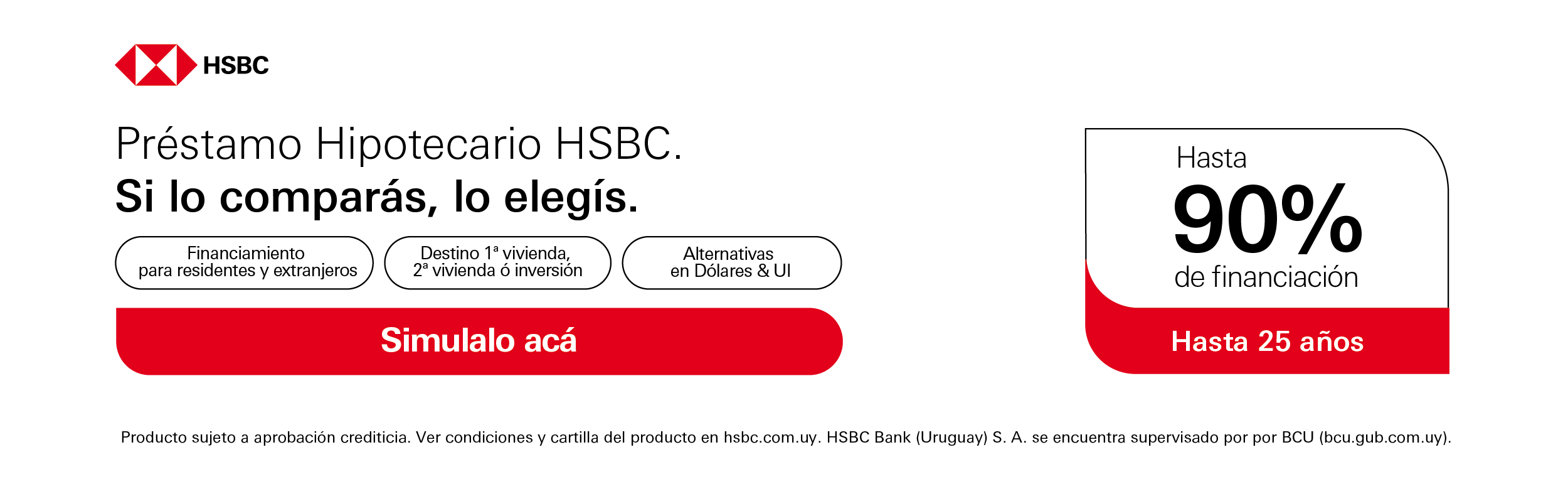 Préstamo Hipotecario HSBC